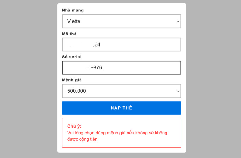 hướng dẫn nạp tiền 789bet đơn giản cho tài khoản gold 7 hoàn thành thông tin để nạp tiền 789bet